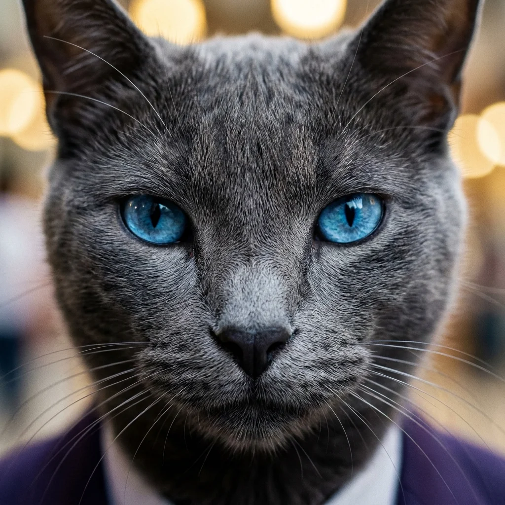 Shallow depth of field with beautiful bokeh in AI-generated image