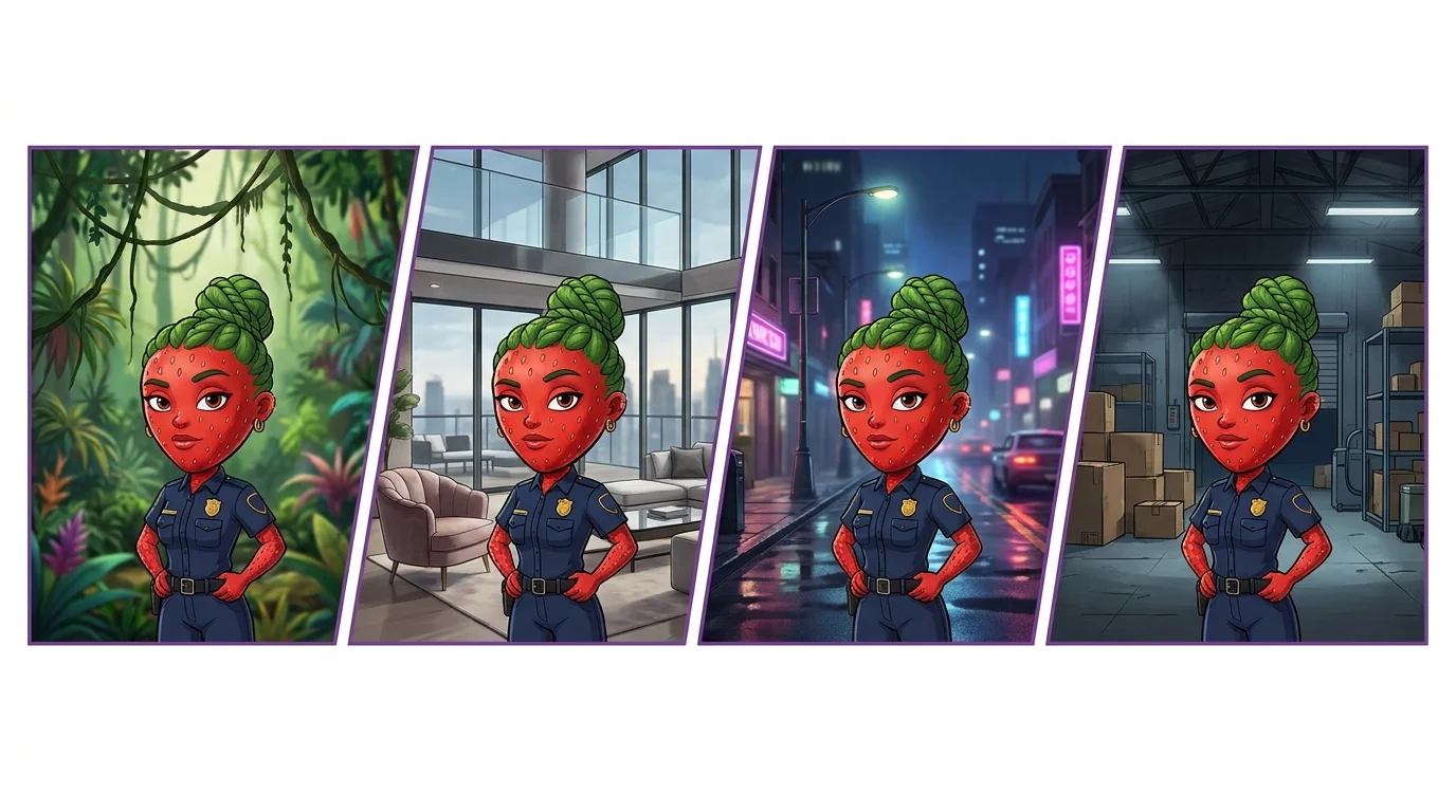 Character Consistency in AI Art  - AI prompt guide