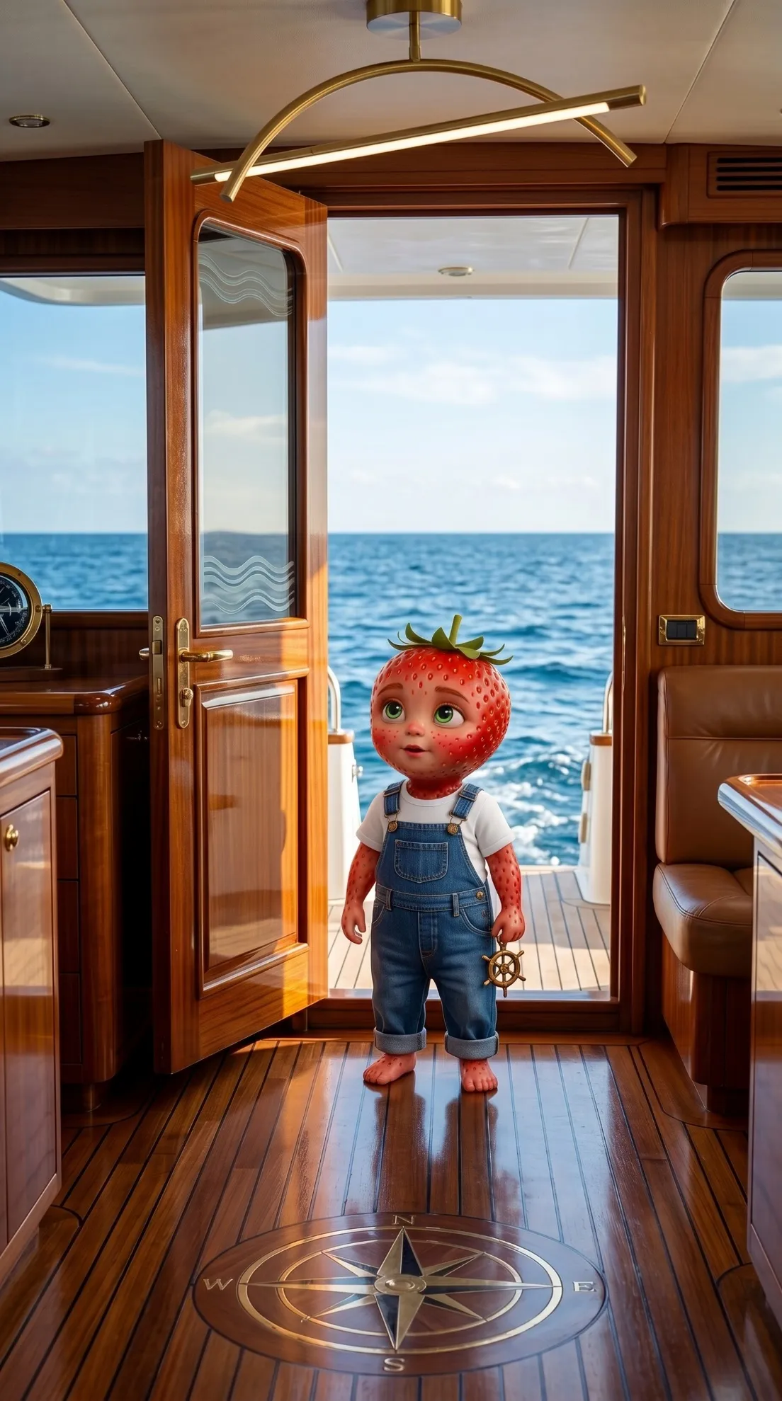 The Innocent Child - Pushed Overboard AI image prompt 3D Pixar style scene 5