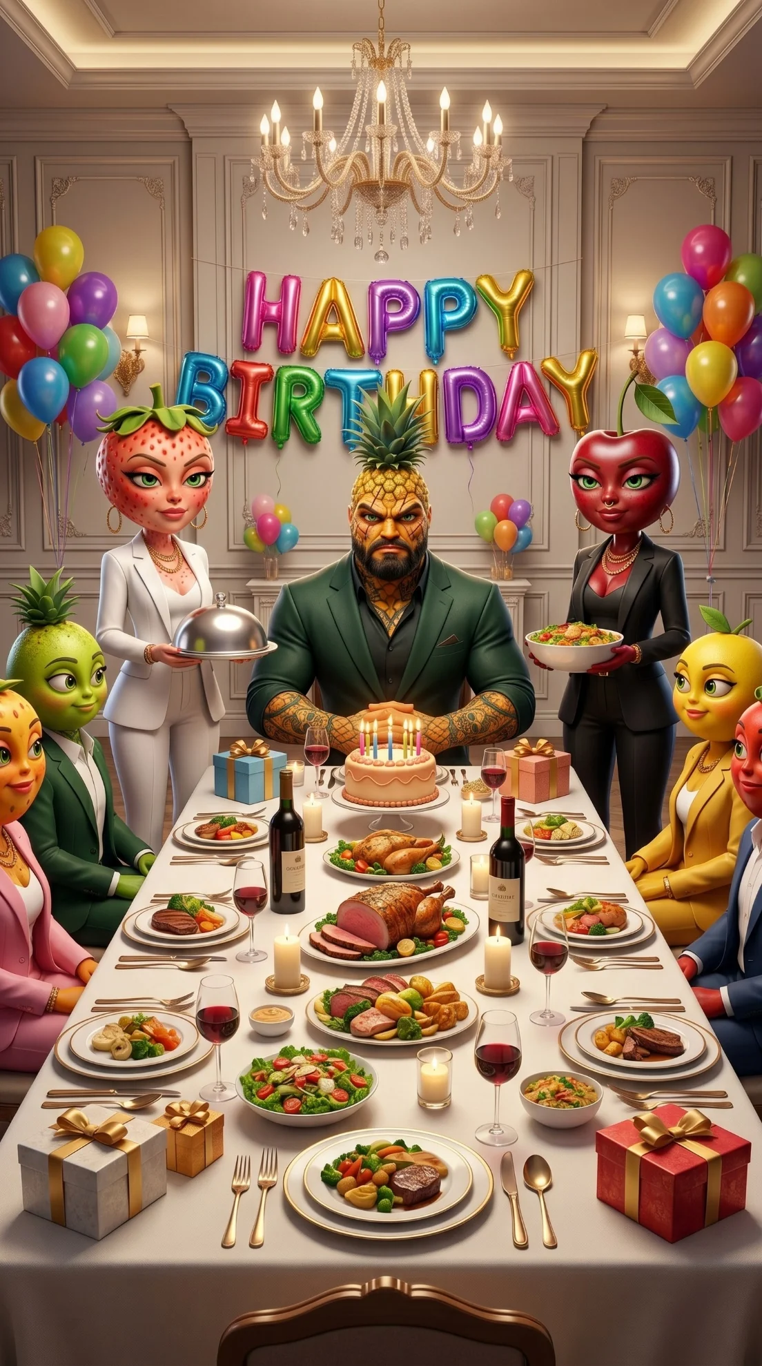 The Birthday Escape AI story hero scene 3