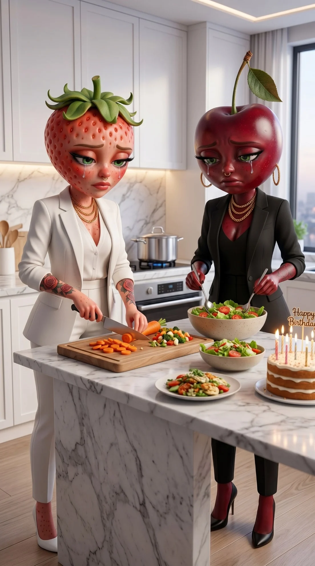 The Birthday Escape AI story hero scene 4