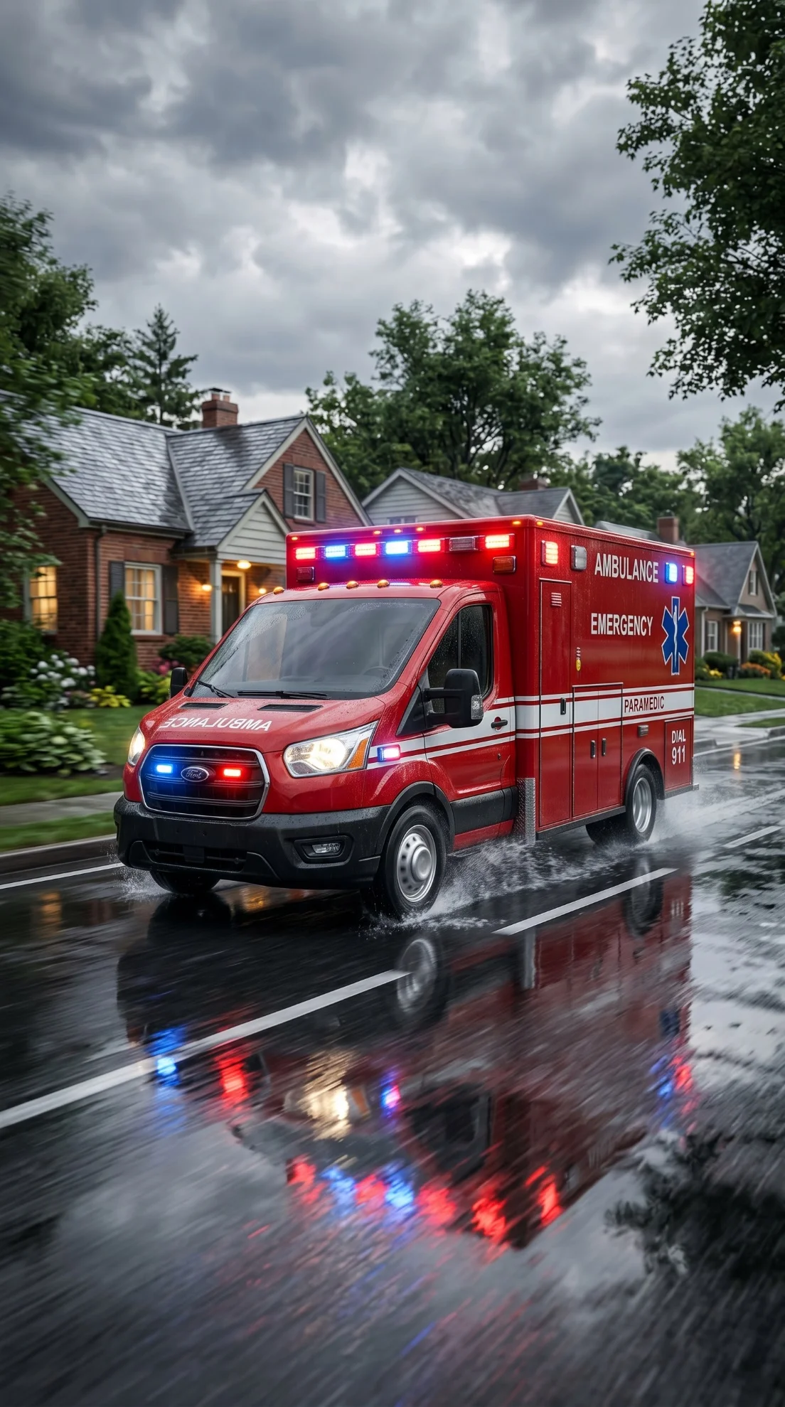 The Ambulance - The Kitchen Inferno AI image prompt 3D Pixar style scene 5