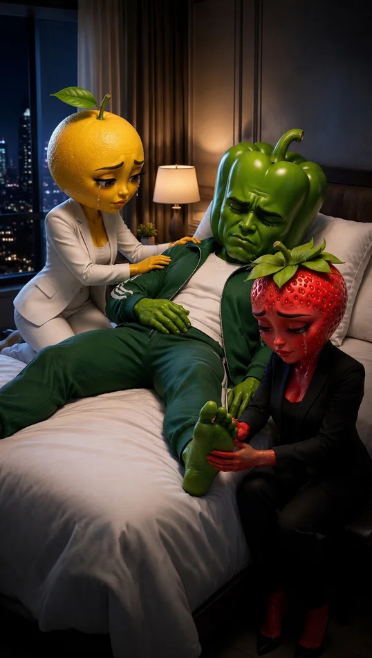 The Bedroom Order - The Pepper Tyrant AI image prompt scene 9
