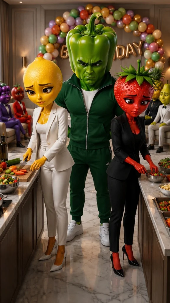 Kitchen Panic - The Pepper Tyrant AI image prompt scene 16