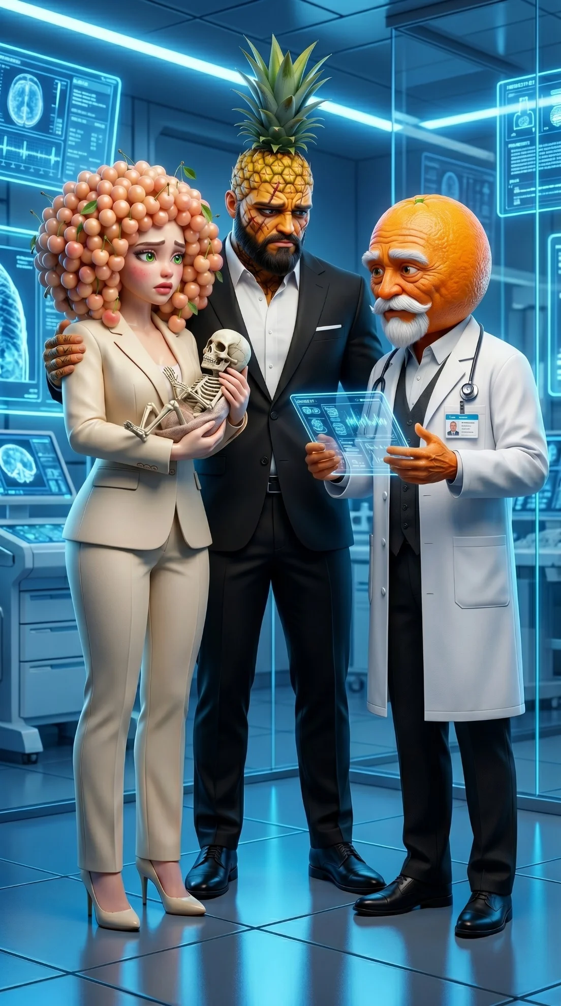 The Last Plea - The Serpent's Miracle AI image prompt 3D Pixar style scene 7
