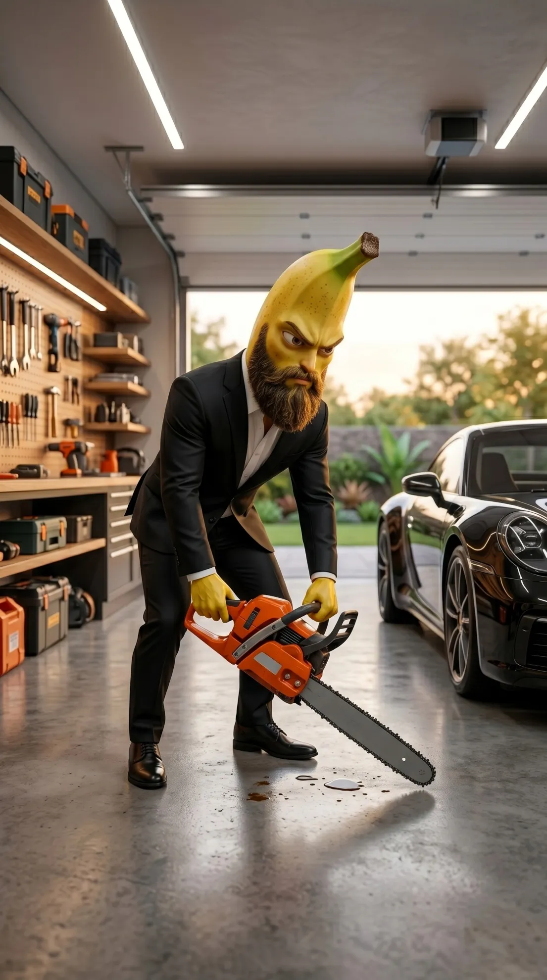 The Chainsaw - The Serpent's Strike AI image prompt 3D Pixar style scene 4