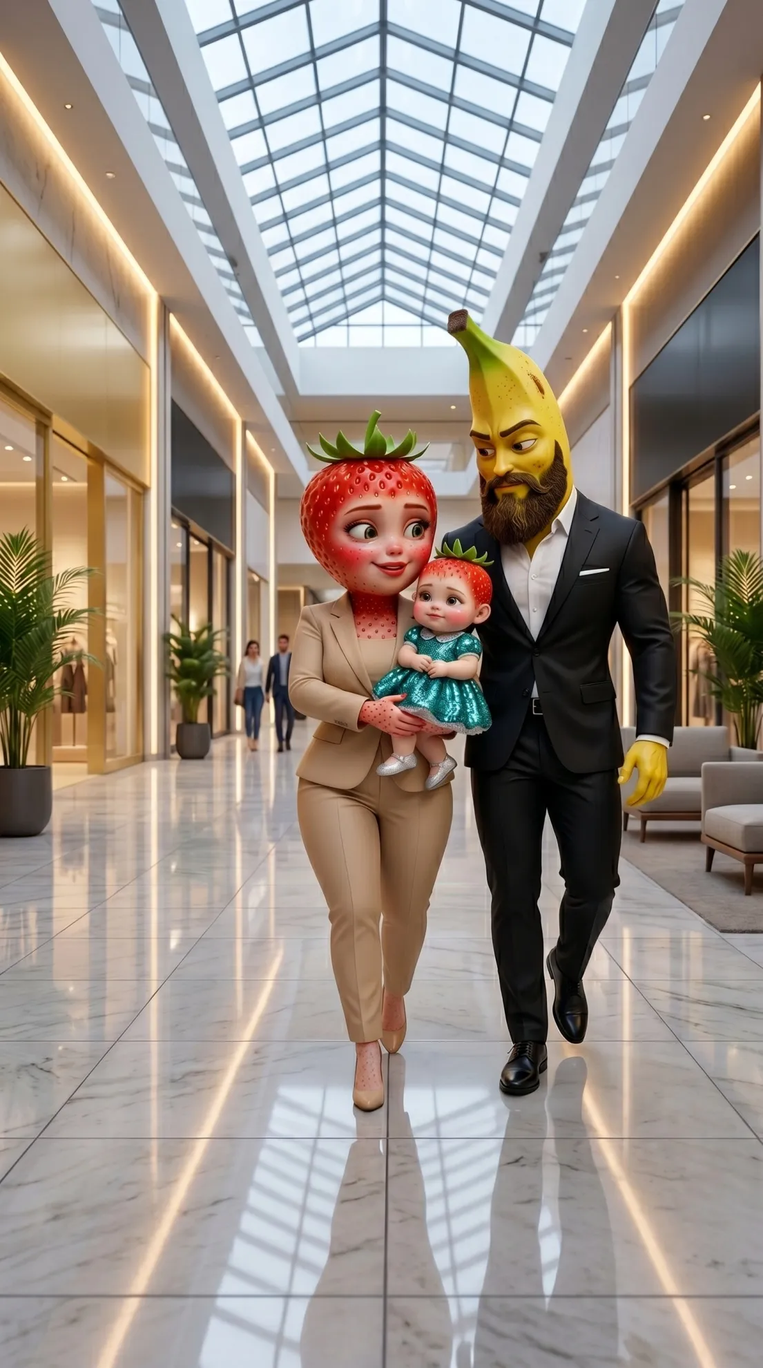 The Shopping Trip - The Serpent's Strike AI image prompt 3D Pixar style scene 11