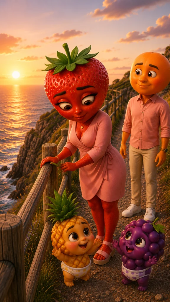 The Cliffside Horror - The Sinister Proposal AI image prompt scene 14
