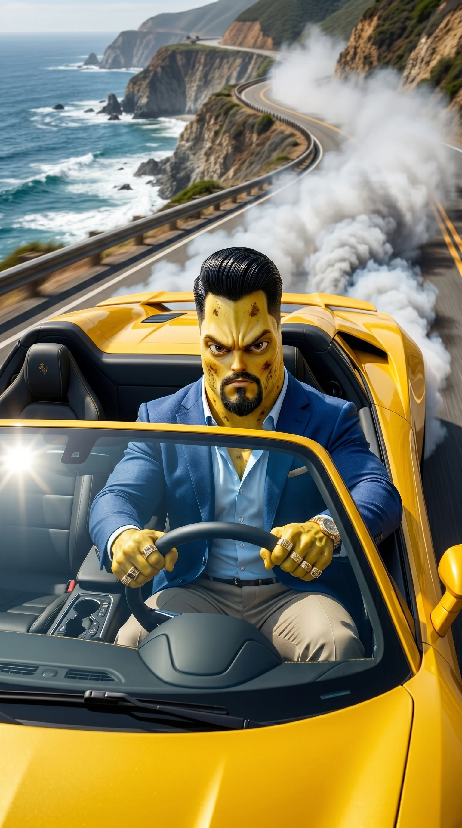The Tire Trap AI story hero scene 5