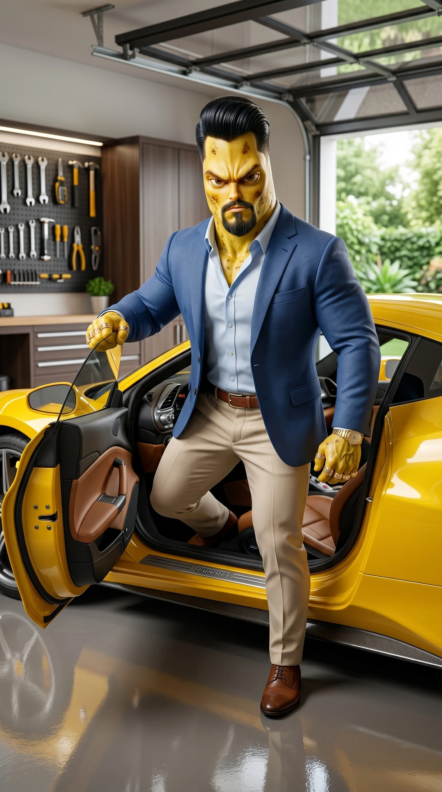 The Tire Trap AI story hero scene 4